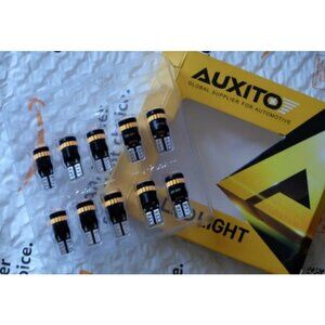 LED Light Bulb 6000K White 168 2825 W5W T10 Wedge 24-SMD 3014 Chipset